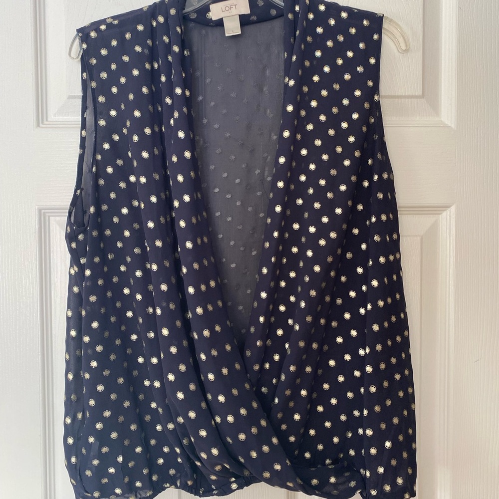 The Loft Sleeveless Blouse